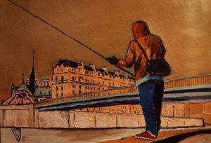 Voir le détail de cette oeuvre: Le pêcheur de Paris